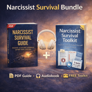 Narcissist Survival Bundle — PDF + Audiobook + FREE Toolkit