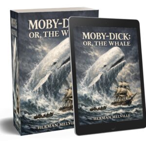 MOBY-DICK OR, THE WHALE By Herman Melville : A timeless epic of obsession, fate, and the raw power of the sea